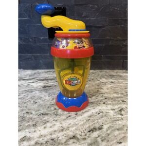 Vintage 2003 McDonalds Triple Thick Milkshake Mixer Toy Spinmaster Manual Toy